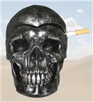 FSD22838 Death Defying Skull Ashtray